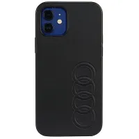 audi synthetic leather iphone 11 pro 5.8 czarny/black hardcase