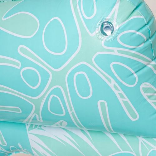 MATERAC DMUCHANY DO PŁYWANIA Z OTWORAMI PODUSZKĄ PLAŻOWY WODNY LEŻAK PLAŻĘ na Arena.pl