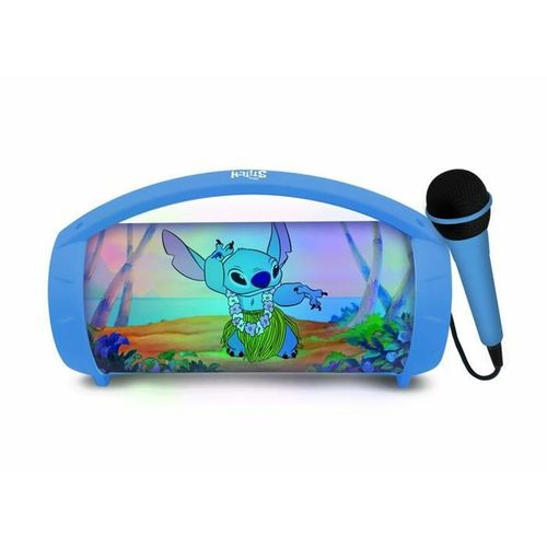 Głośnik Bluetooth z Mikrofonem Karaoke Lexibook Stitch Disney Niebieski na Arena.pl