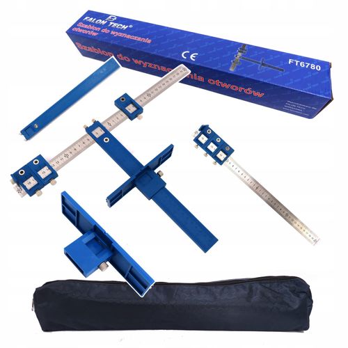 SZABLON CENTRUJĄCY PRZYRZĄD ZNACZNIK OTWORÓW WZÓR na Arena.pl