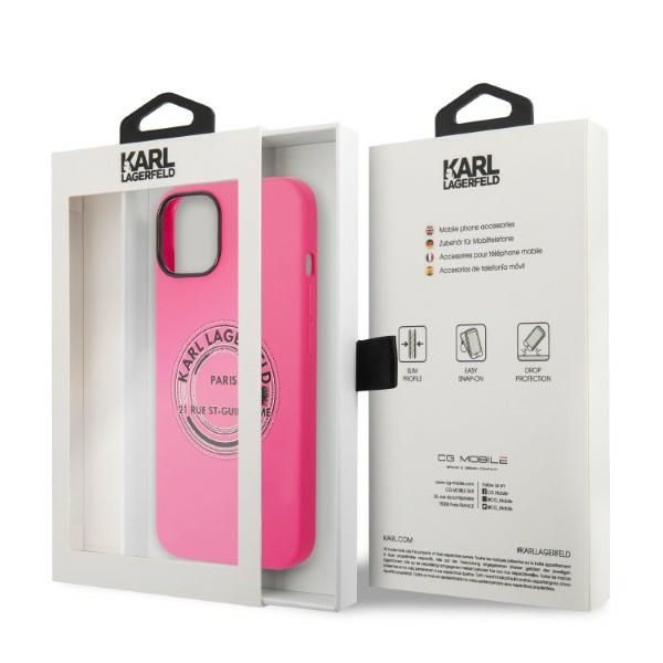 Etui Karl Lagerfeld do iPhone 15 Plus, iPhone 14 Plus, Różowy zdjęcie 8
