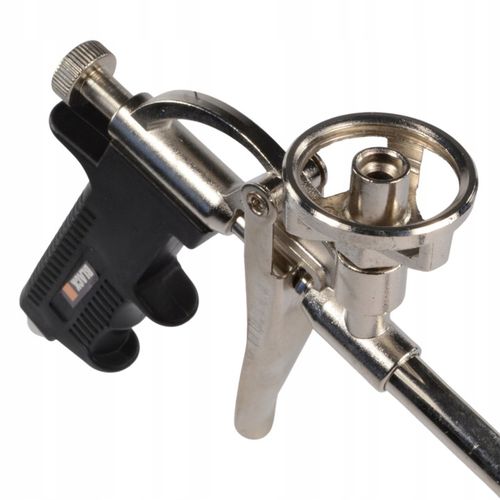 PISTOLET DO PIANKI PIANY MONTAŻOWEJ METALOWY MOCNY BLACK na Arena.pl