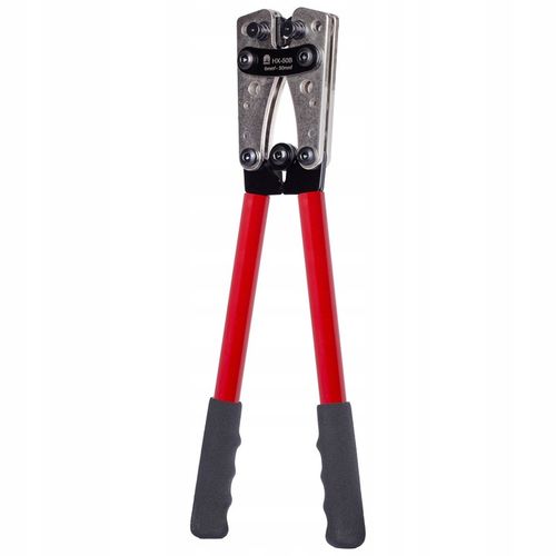 Zaciskarka do Końcówek Praska do Kabli Konektorów Tulejek 6-50mm2 HEX NEKU na Arena.pl