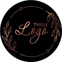 naklejki Etykiety wlepki z LOGO twojej firmy 4 cm 100szt