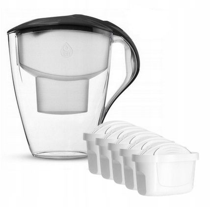 Dzbanek filtrujący DAFI Astra Unimax 3L LED + 5 filtrów Kolor Czarny na Arena.pl