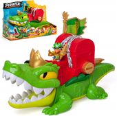 PIRATIX Crazy Jungle Krokodyl King Croc + Figurka