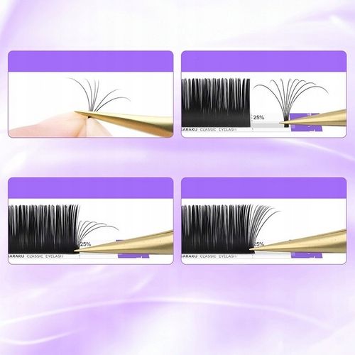 Rzęsy NAGARAKU Nowa Generacja Premium Mink C 0,07 9mm 16 pasków na Arena.pl