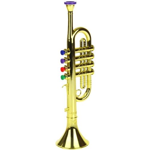 Trąbka dla Dzieci Instrument Muzyczny - Złota na Arena.pl