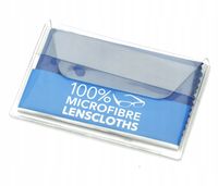 Ściereczka do okularów z mikrofibry w etui