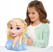 DISNEY GŁOWA DO STYLIZACJI CZESANIA ELZA 20 CM KRAINA LODU +AKC. FROZEN II