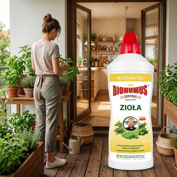 ekodarpol biohumus extra zioła 1,2l zdjęcie 7