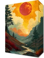 Obraz 20x30cm Dzika Rzeka Zmierzchem