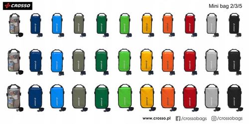 Oliwkowy Mini Bag Crosso / 3 l na Arena.pl