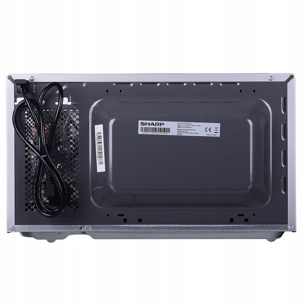 Kuchenka mikrofalowa wolnostojąca Sharp YC-MS01E-S (20L 800W) zdjęcie 3