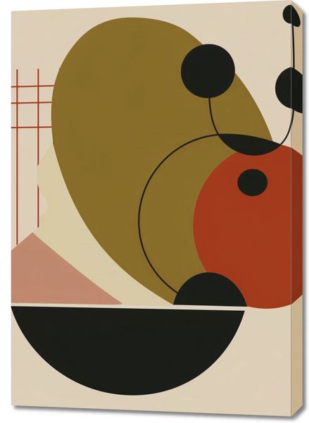 Obraz 70x100cm Geometryczny Balans zdjęcie 1