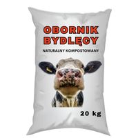Obornik Nawóz Bydlęcy Nie Granulowany 20kg Naturalny Ekologiczny Organiczny