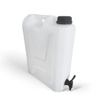 KANISTER NA WODĘ Z KRANEM PLASTIKOWYM 10L 3/4'' - SU-K 10L KPH