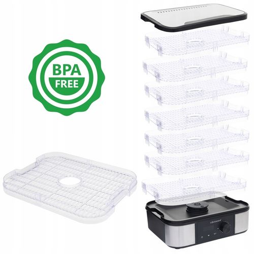 DUŻA Suszarka do grzybów 7 TACEK! warzyw owoców ziół Kohersen MAX na Arena.pl