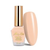 Klasyczny lakier Color Lacquer Vinyl Effect System MollyNails Nude 10 ml