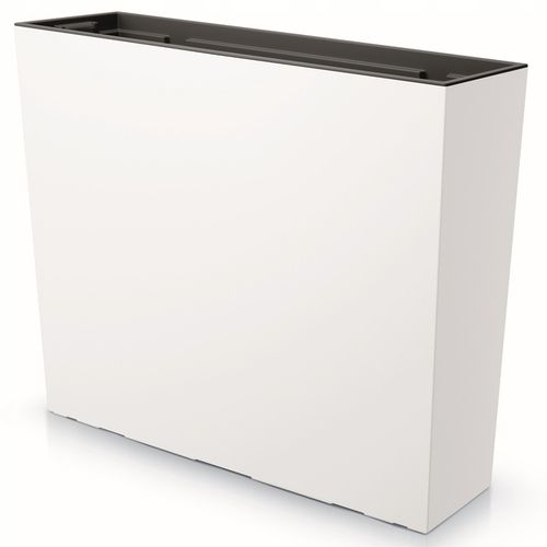 Doniczka wysoka Urbi Case T DUC800T z wkładem | Biały na Arena.pl