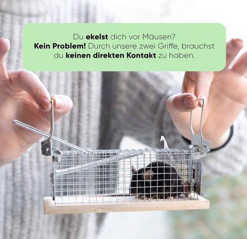 Zestaw 3 Sztuk Żywopułapek Na Myszy na Arena.pl