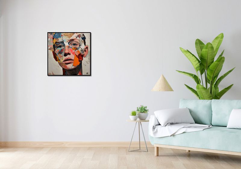 Plakat 60x60cm Podział Samego Siebie zdjęcie 4