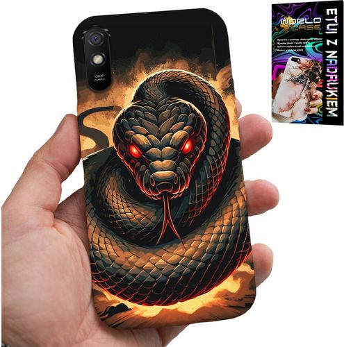 ETUI DO XIAOMI REDMI 9A - WĄŻ, WĘŻE KOBRA GRZECHOTNIK CASE + FOLIA na Arena.pl