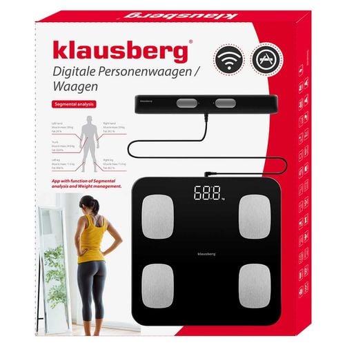analityczna waga łazienkowa smart ios android klausberg kb-7852 na Arena.pl