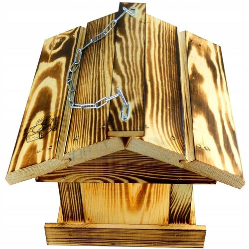 Karmnik dla ptaków domek budka drewniany na Arena.pl