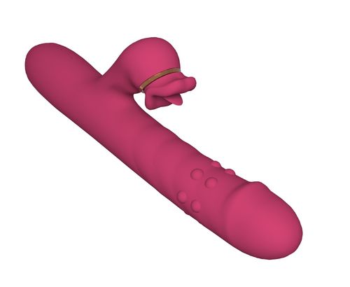 silicone vibrator - 7 rotating functions and 7 licking functions na Arena.pl