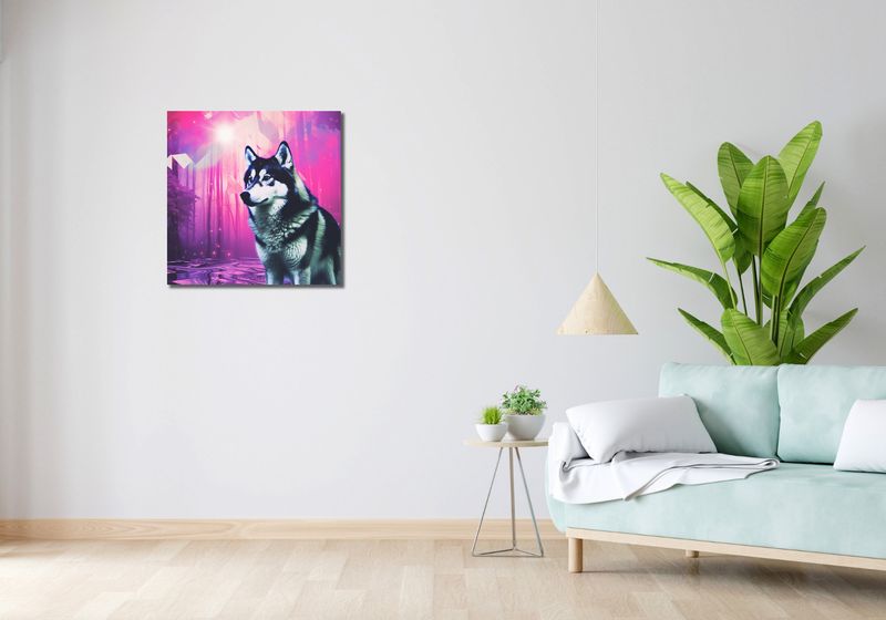 Obraz 60x60cm Wilczy Duch zdjęcie 2