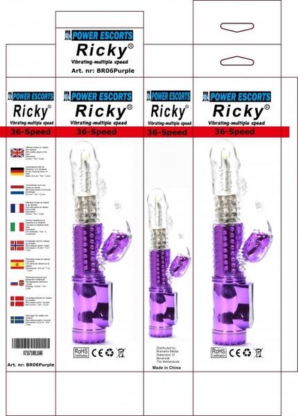 Ricky Purple 36 Speed Rabbit 23,5 Cm zdjęcie 2