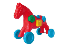 konik zibi na kółkach l 29 x w 14 x h 23 cm