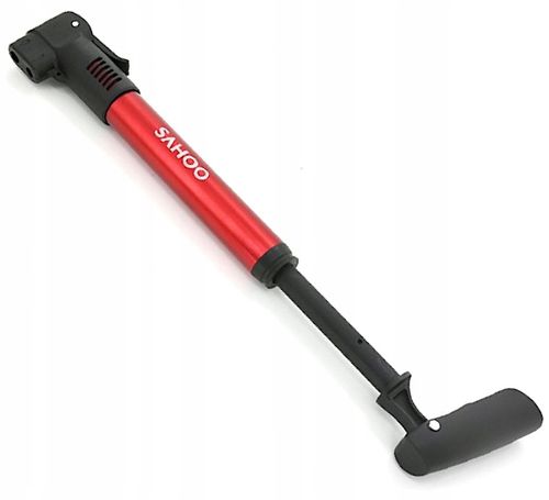 POMPKA ROWEROWA RĘCZNA NA RAMĘ ALUMINIOWA MINI DUAL 28 CM LEKKA AV / FV-SV na Arena.pl