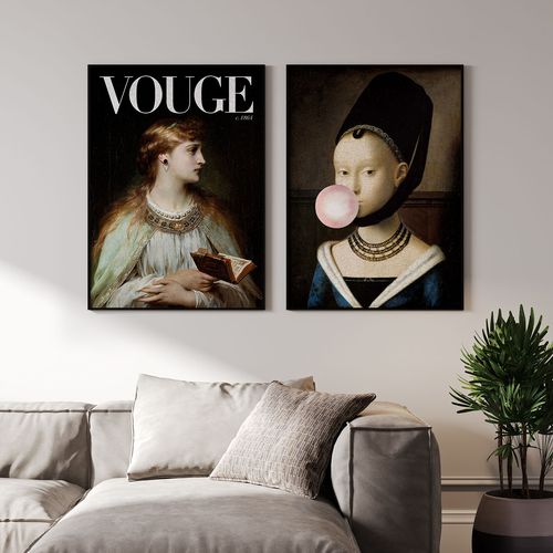 Zestaw dwóch plakatów guma do żucia 30x40 cm na Arena.pl