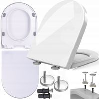 DESKA SEDESOWA WC WOLNOOPADAJĄCA UNIWERSALNA NAJTWARDSZY DUROPLAST