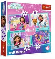 puzzle 4w1 przygoda gabby 34670