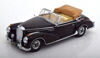 KK SCALE MERCEDES-BENZ 300 SC Cabrio 1957 Black 1:18