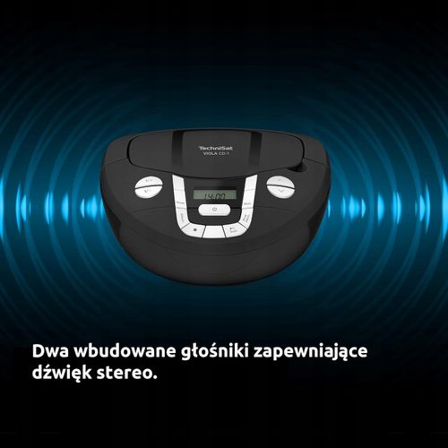 Radioodtwarzacz Boombox TECHNISAT Viola CD-1 Bluetooth Czarny na Arena.pl