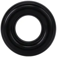 doc johnson pierścień silikonowy ribbed teksturowany czarny