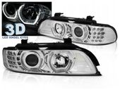 LAMPY REFLEKTORY DO BMW E39 OD 1995 DO 2003 Roku DAYLIGHT CHROME