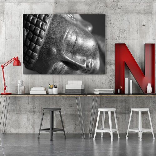 Obraz na płótnie - Canvas, Twarz śpiącego Buddy 3 60x40 na Arena.pl