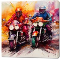 Obraz 100x100cm Adrenalina i Sztuka