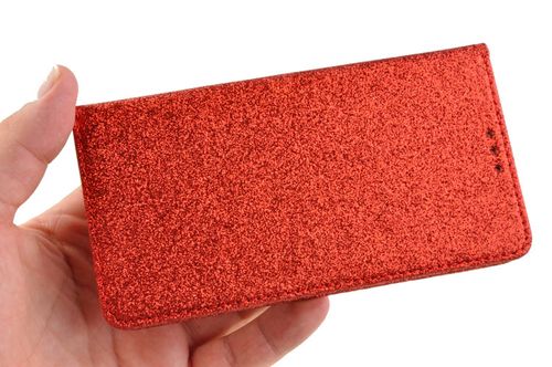 Etui Smart Brokat do LG K9 / K8 2018 czerwony na Arena.pl