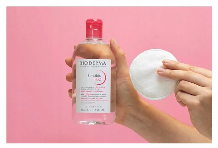 BIODERMA Sensibio H2O Woda micelarna do skóry wrażliwej 500ml zdjęcie 2