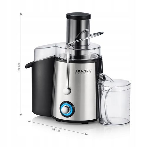 SOKOWIRÓWKA WYSOKOOBROTOWA do owoców i warzyw FreshJuice TRANSA 1400W na Arena.pl