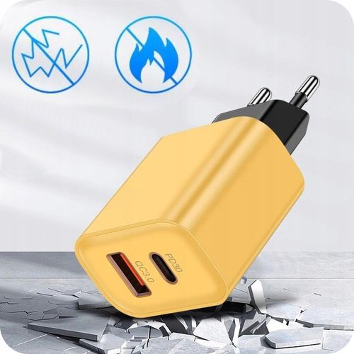 SZYBKA ŁADOWARKA SIECIOWA USB TYPE-C GaN 45W QC 3.0 PD do TELEFONU LAPTOPA na Arena.pl