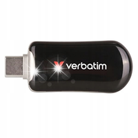 Pendrive Verbatim Plectra 512GB USB-C 3.2 Gen 1 czarny