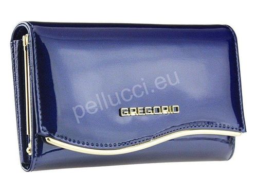 Portfel damski skórzany PELLUCCI ZLF-101 Ciemny Brąz na Arena.pl