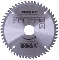 Tarcza do pilarki Ø 165 mm, 1 sztuka, 54T FERREX DREWNO